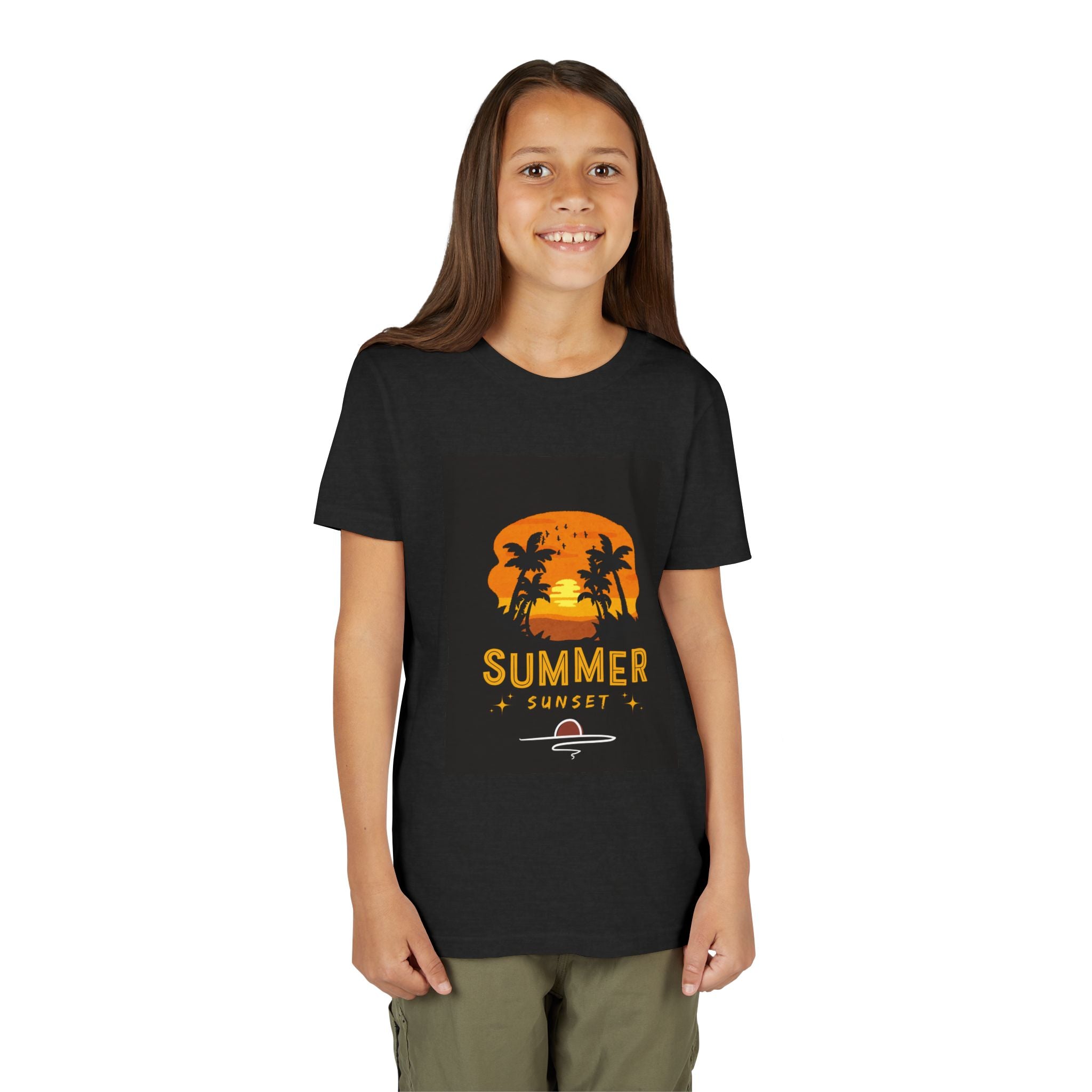 Summer Beach Youth Short Sleeve Tee