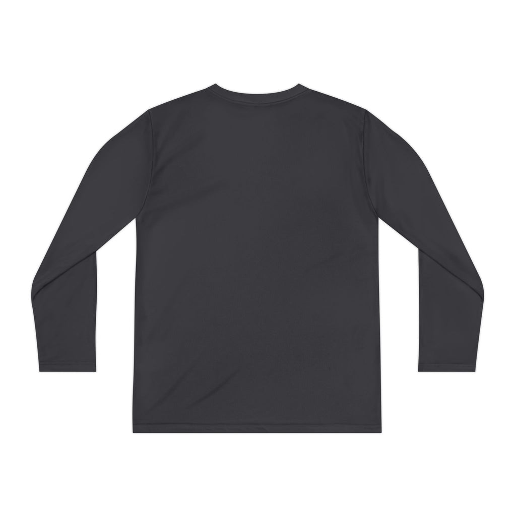 Youth Long Sleeve Tee — 'Skills & Thrills' Skateboard Graphic