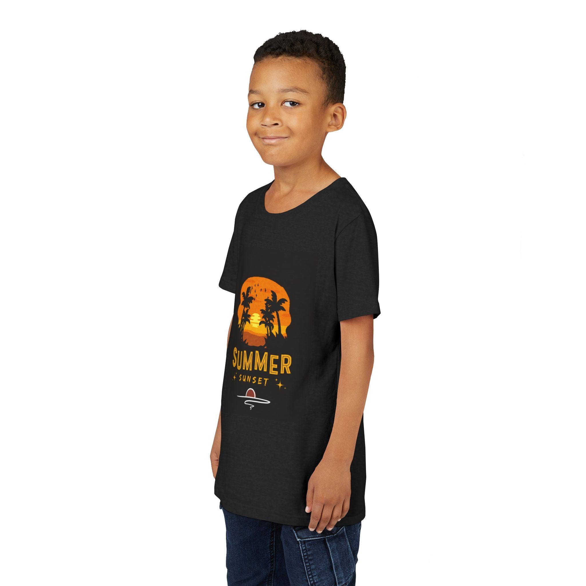 Summer Beach Youth Short Sleeve Tee